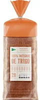 Pan de molde integral con corteza
