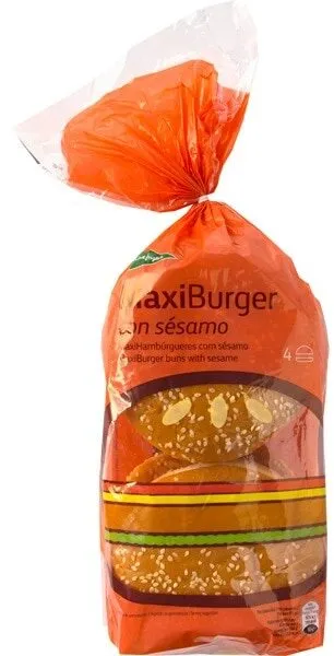 Maxiburguer con sésamo