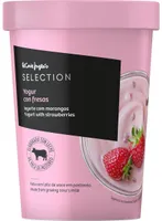 Yogur con fresas