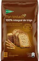 Pan tostado integral