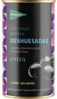 Aceitunas negras deshuesadas