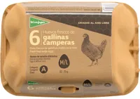 Huevos camperos categoría A clase M-L