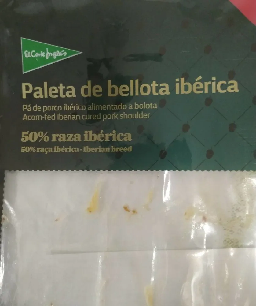 Paleta de bellota Ibérica