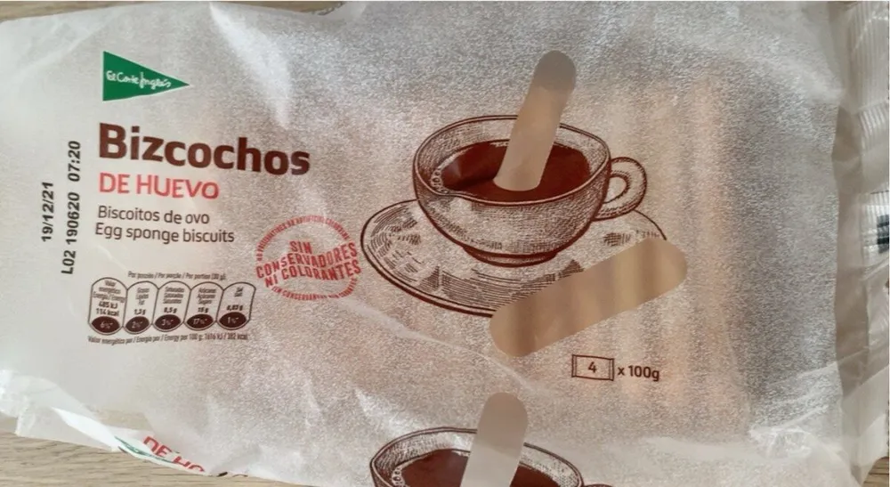 Bizcochos de huevo