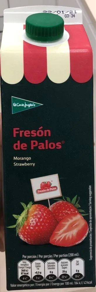 Zumo de fresón de Palos