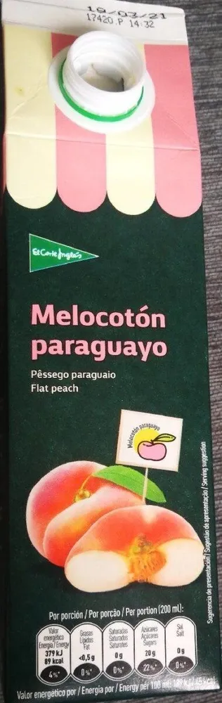 Zumo Melocotón E.C.I