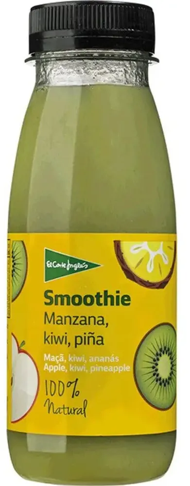Smoothie manzana, kiwi, piña