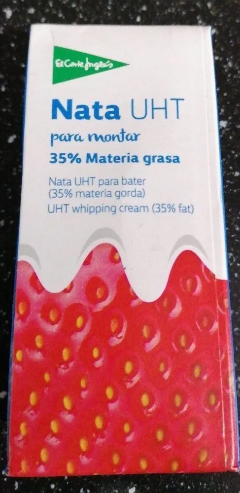 Nata UHT para montar