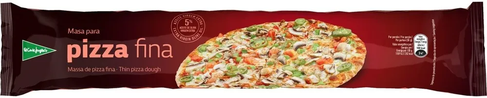 Massa para pizza fina
