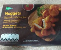 Nuggets de pollo rebozados