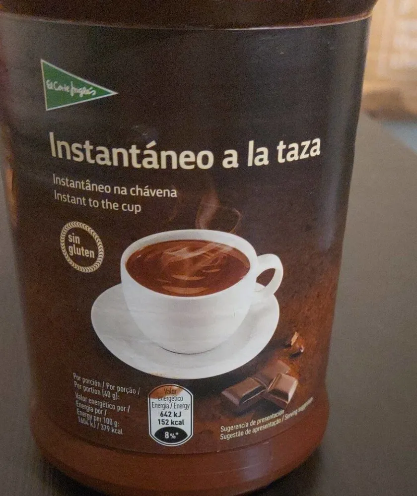 Instantáneo a la taza