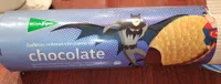 Galletas rellenas con crema de chocolate