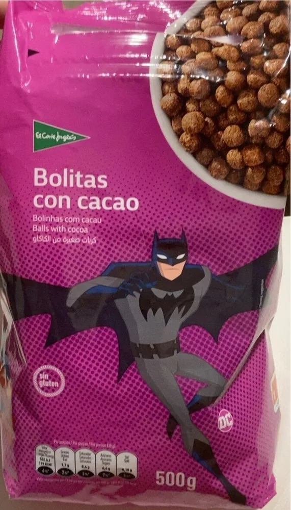 Bolitas con cacao