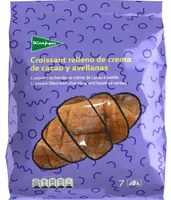 Croissant relleno de crema