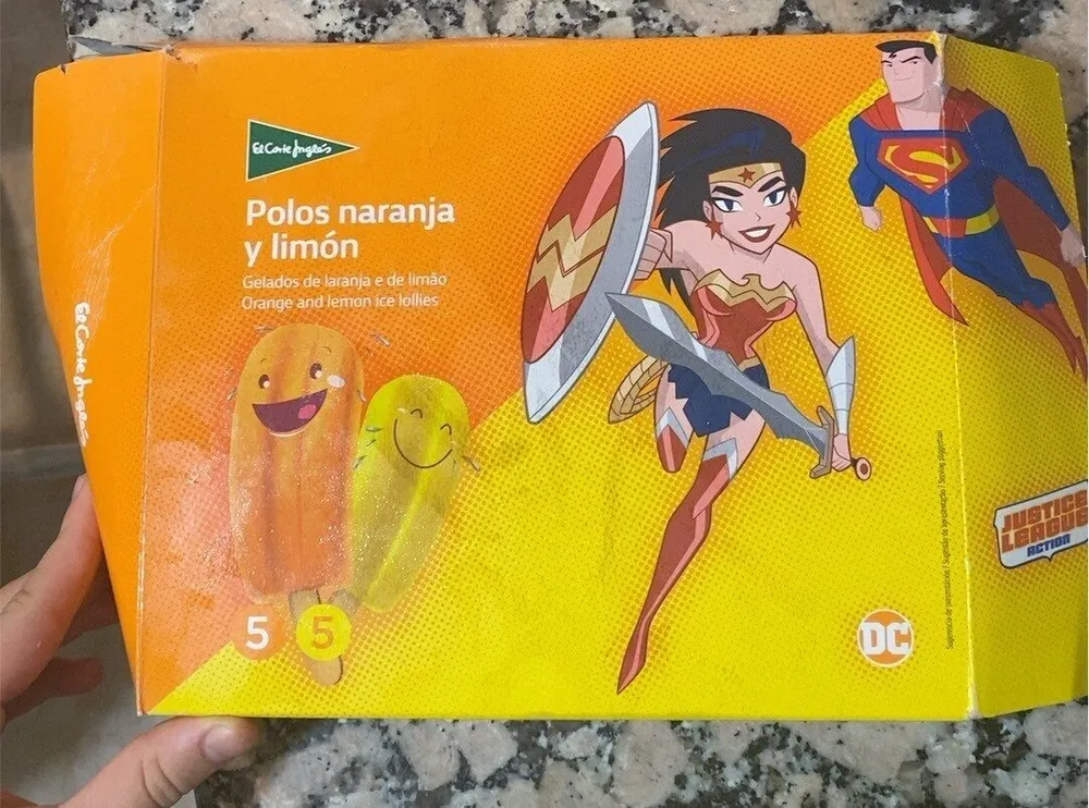 Polos naranja y limón