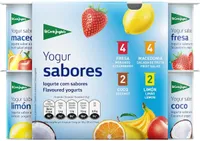 Yogures de sabores