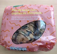 Pan de leche con pepitas de chocolate