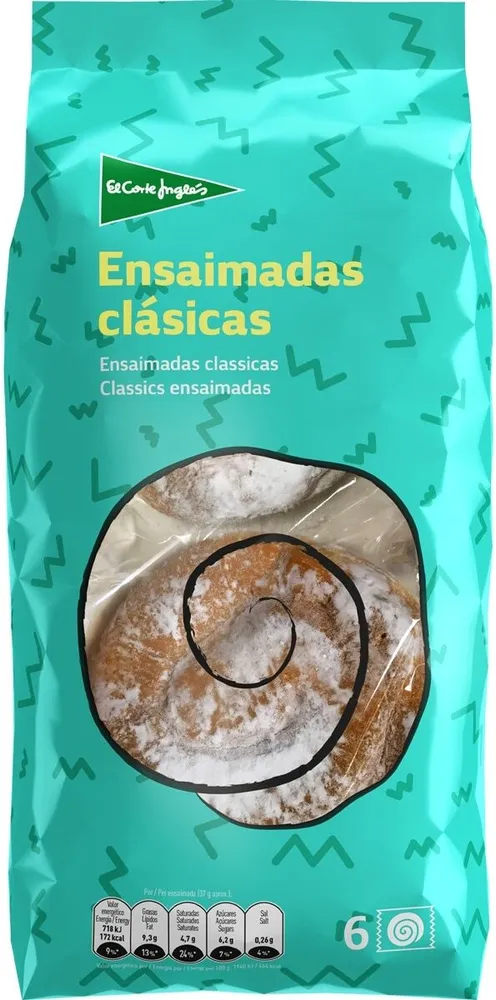 Ensaimadas clásicas