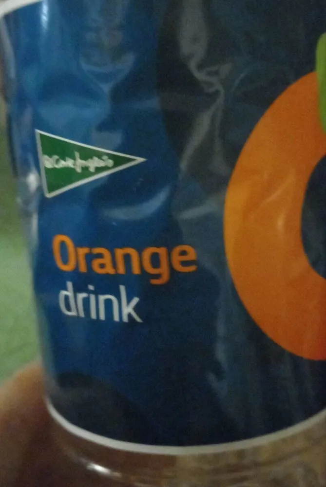 Bebida isotónica naranja