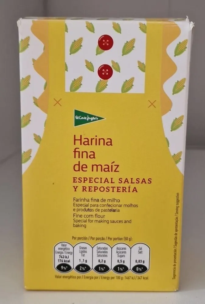 Harina fina de maíz