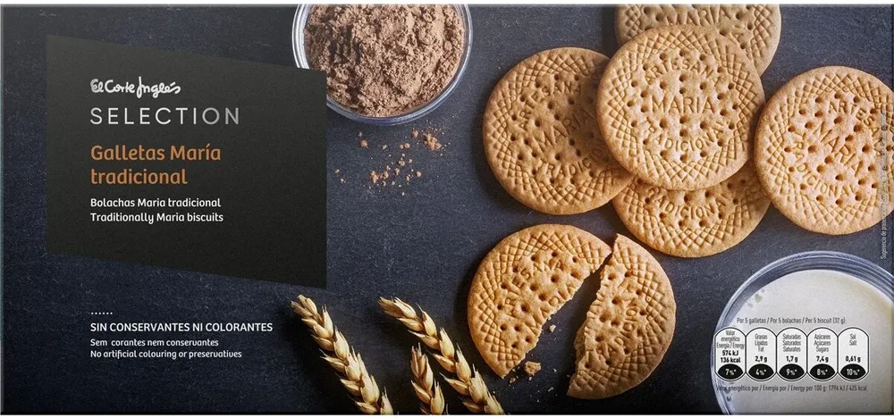 Galletas maría tradicional