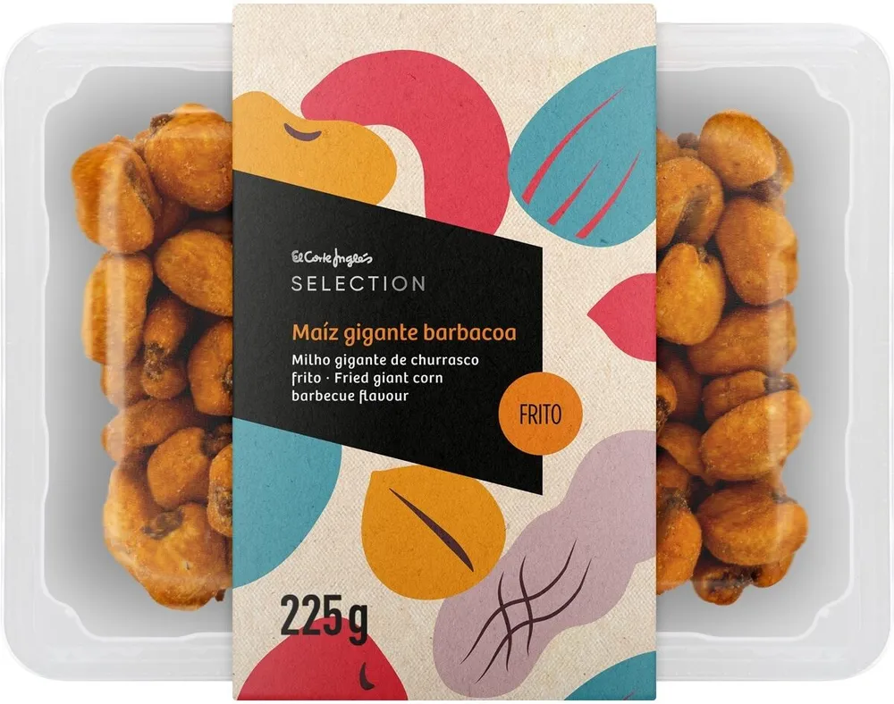 Maíz gigante frito