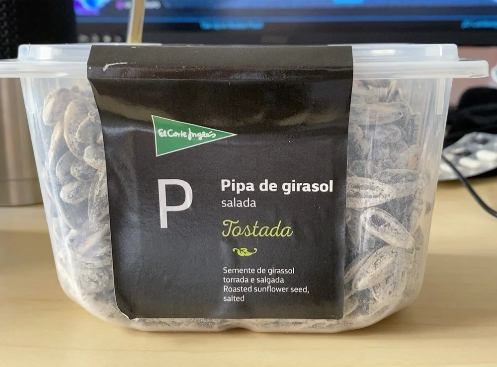 Pipa de girasol Salada