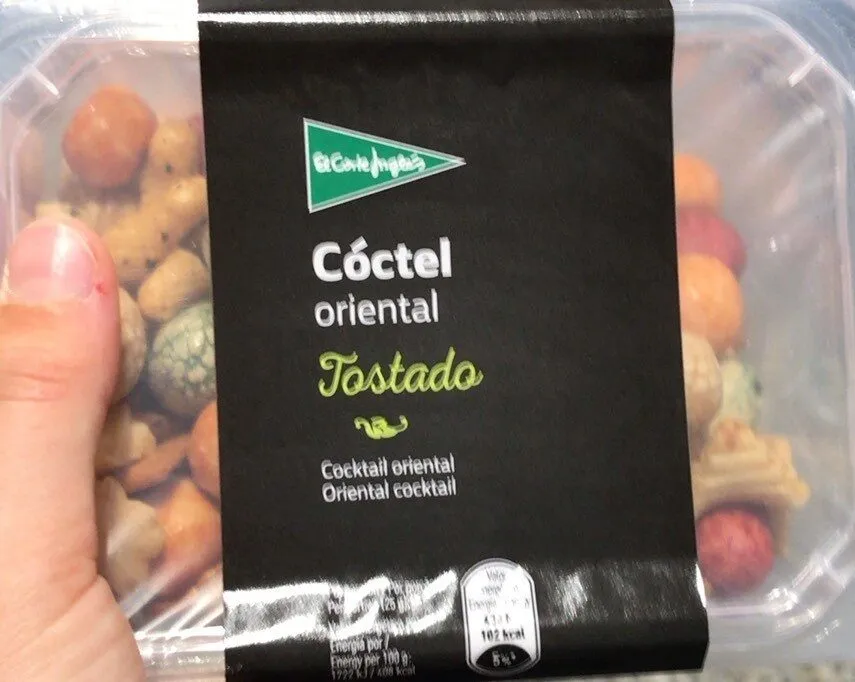 Cóctel oriental tostado