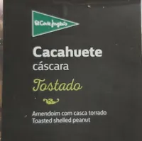 Cacahuete cáscara tostado