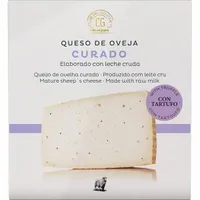 Queso de oveja curado con tartufo