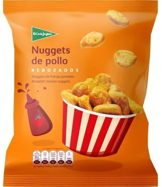 Nuggets de pollo rebozados