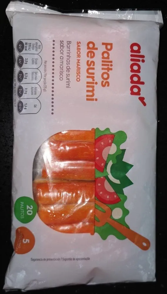 Palitos de surimi