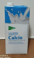 Leche entera calcio