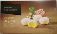 Pasteles de yema de mazapán