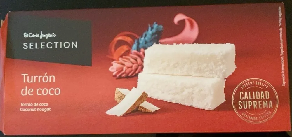 Turrón de coco