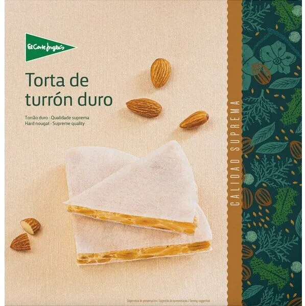 Torta de turron duro