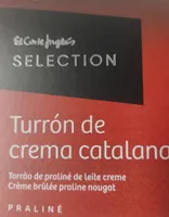 Turrón de crema catalana