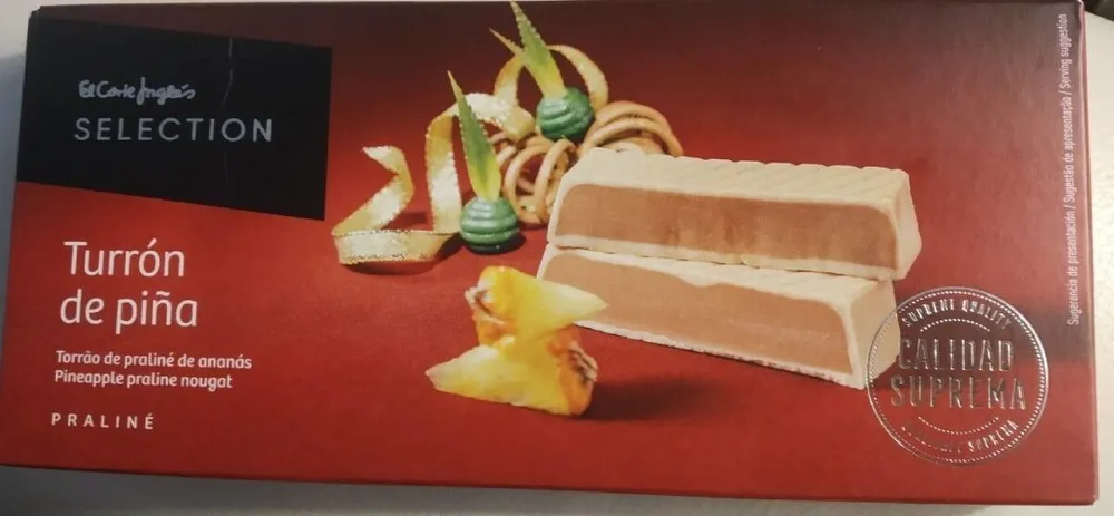 Turrón de piña