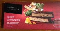 Turrón con naranja