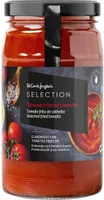 Tomate frito cosecha con aceite de oliva