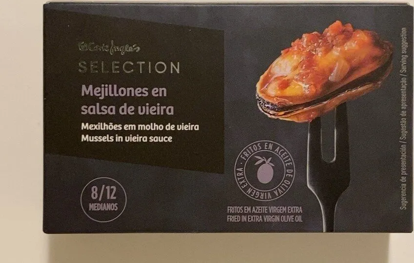 Mejillones en salsa de vieira