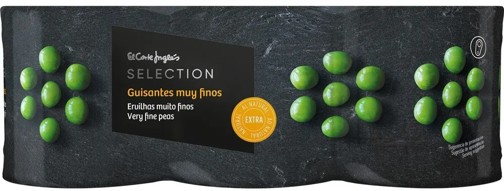 Guisantes muy finos