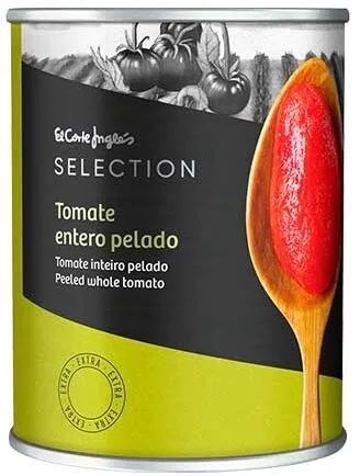 Tomate entero pelado