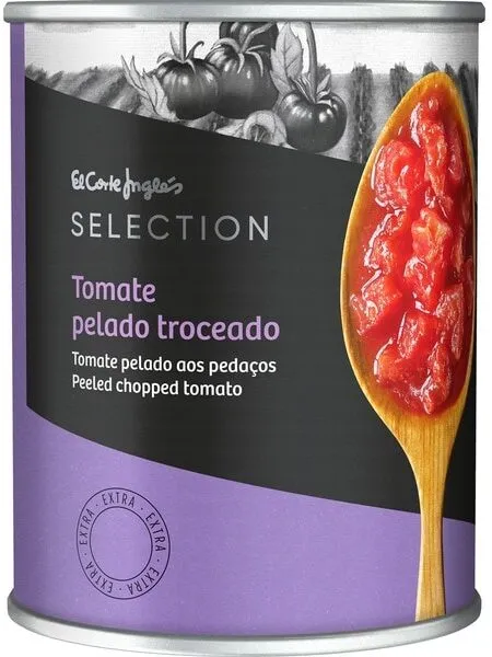 Tomate pelado troceado