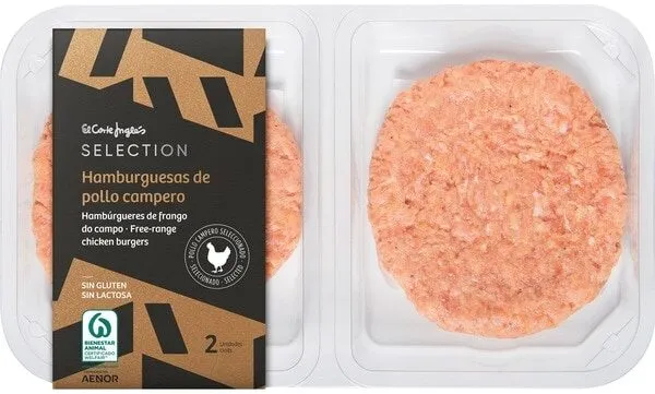 Hamburguesa de pollo campero