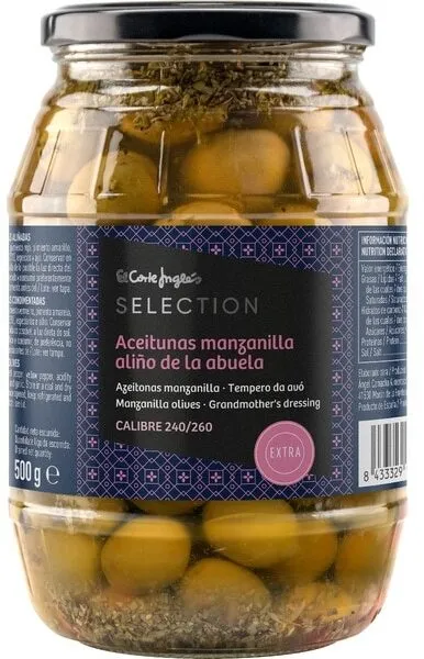 Aceitunas manzanilla aliño de la abuela