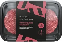 Hamburguesas de vacuno