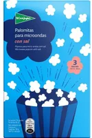 Palomitas para microoondas con sal