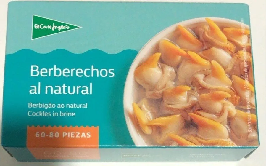 Berberechos al natural