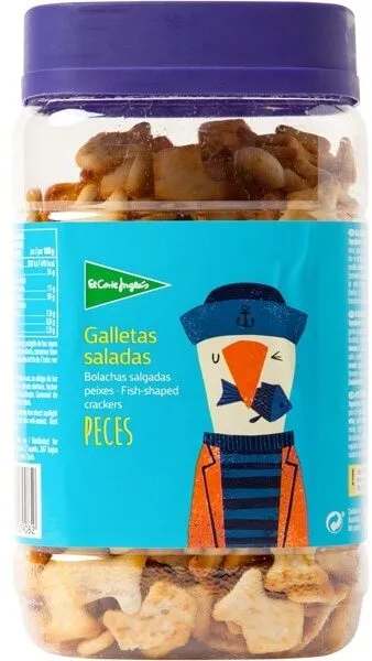 Galletas saladas peces